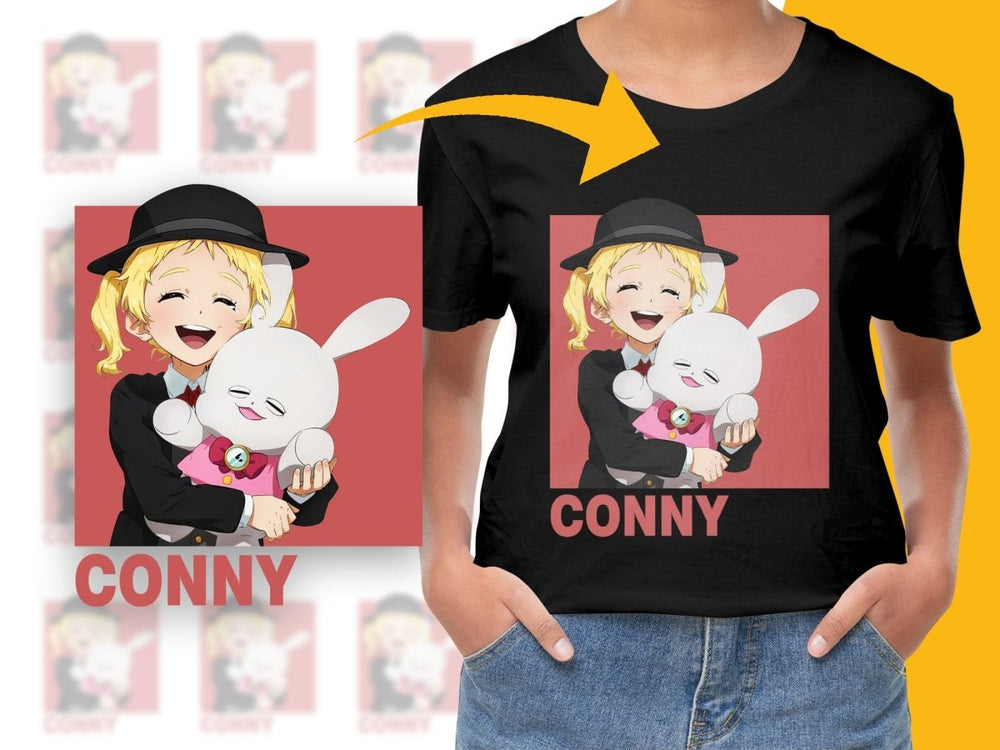 Conny Hugging Rabbit Anime Character PNG Digital - Teepew