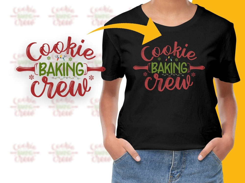 Cookie Baking Crew Festive Christmas PNG File - Teepew