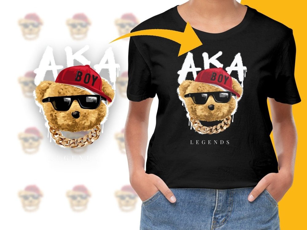 Cool Bear with Sunglasses and Hat Graphic PNG File - Teepew