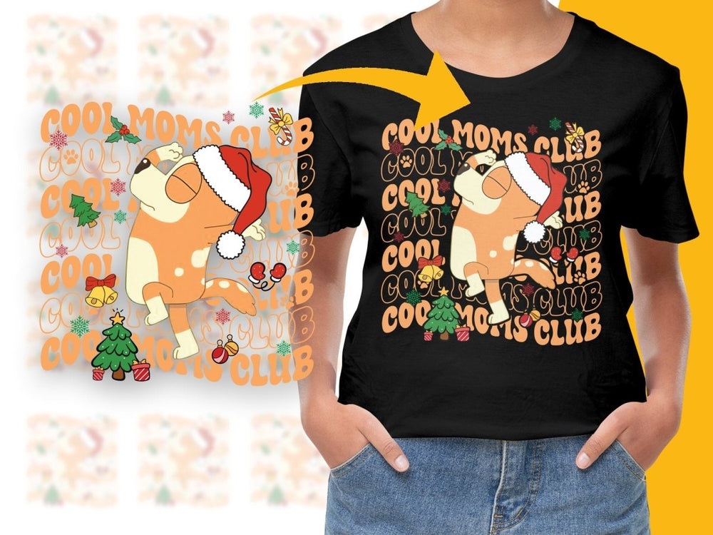 Cool Moms Club Character Christmas PNG File - Teepew