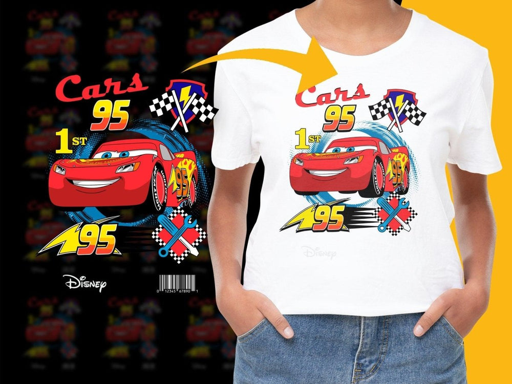 Cool Racing Cars 95 Lightning McQueen PNG File - Teepew