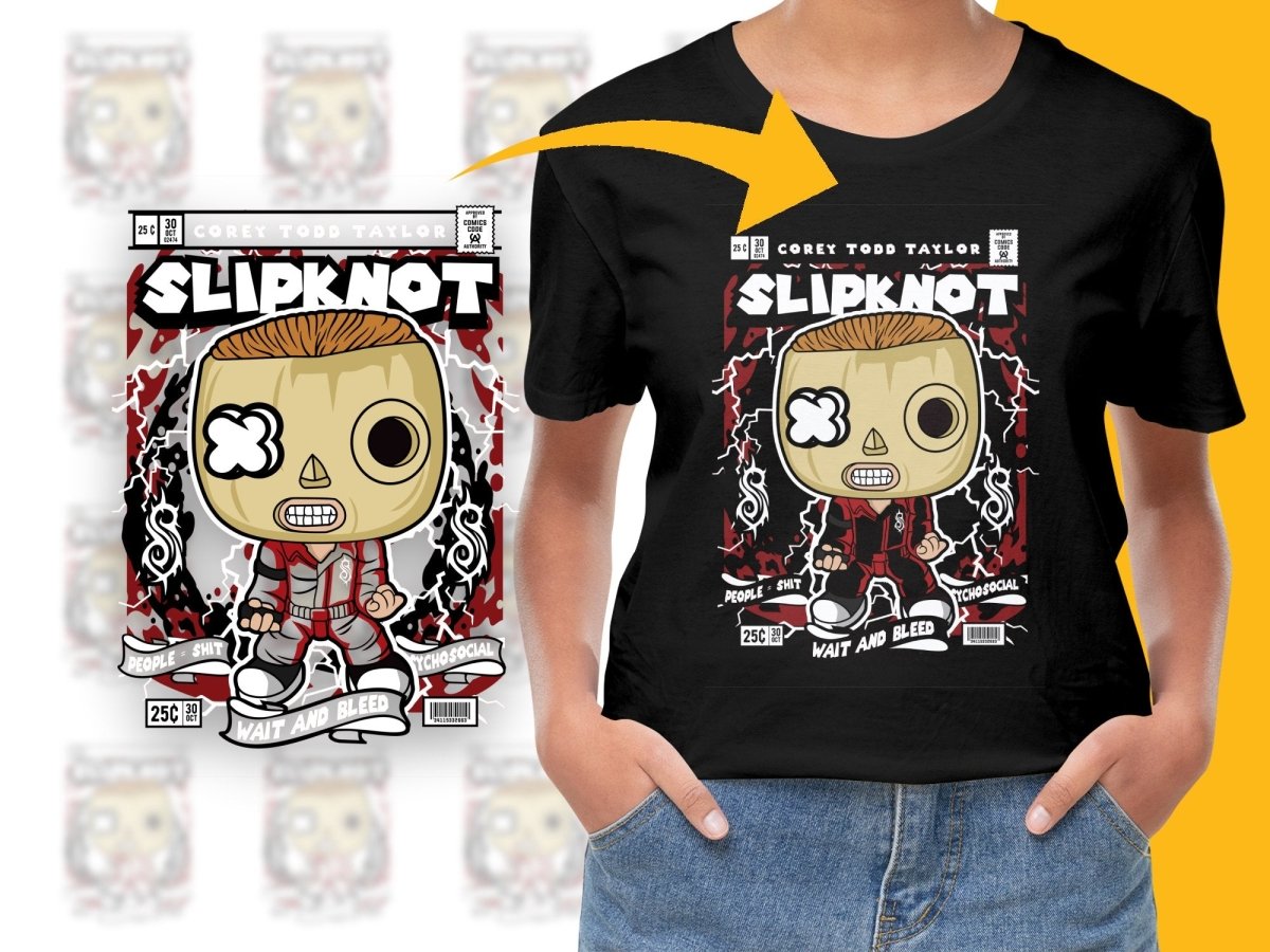 Corey Taylor Slipknot Popculture PNG File - Teepew