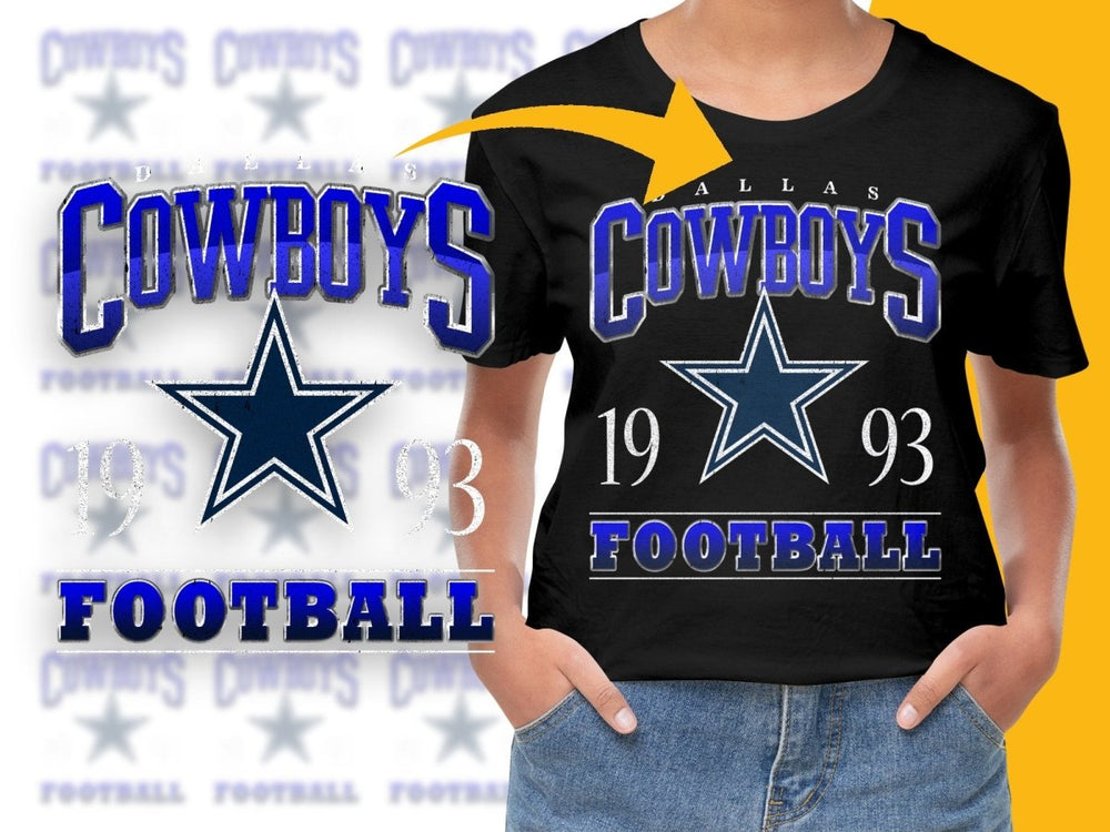 Cowboys Football 1993 PNG File - Teepew