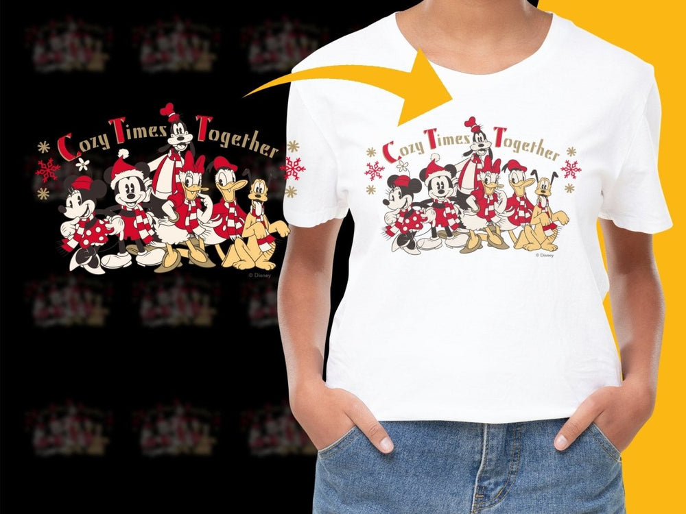 Cozy Times Together Disney Cartoon Character PNG File - Teepew