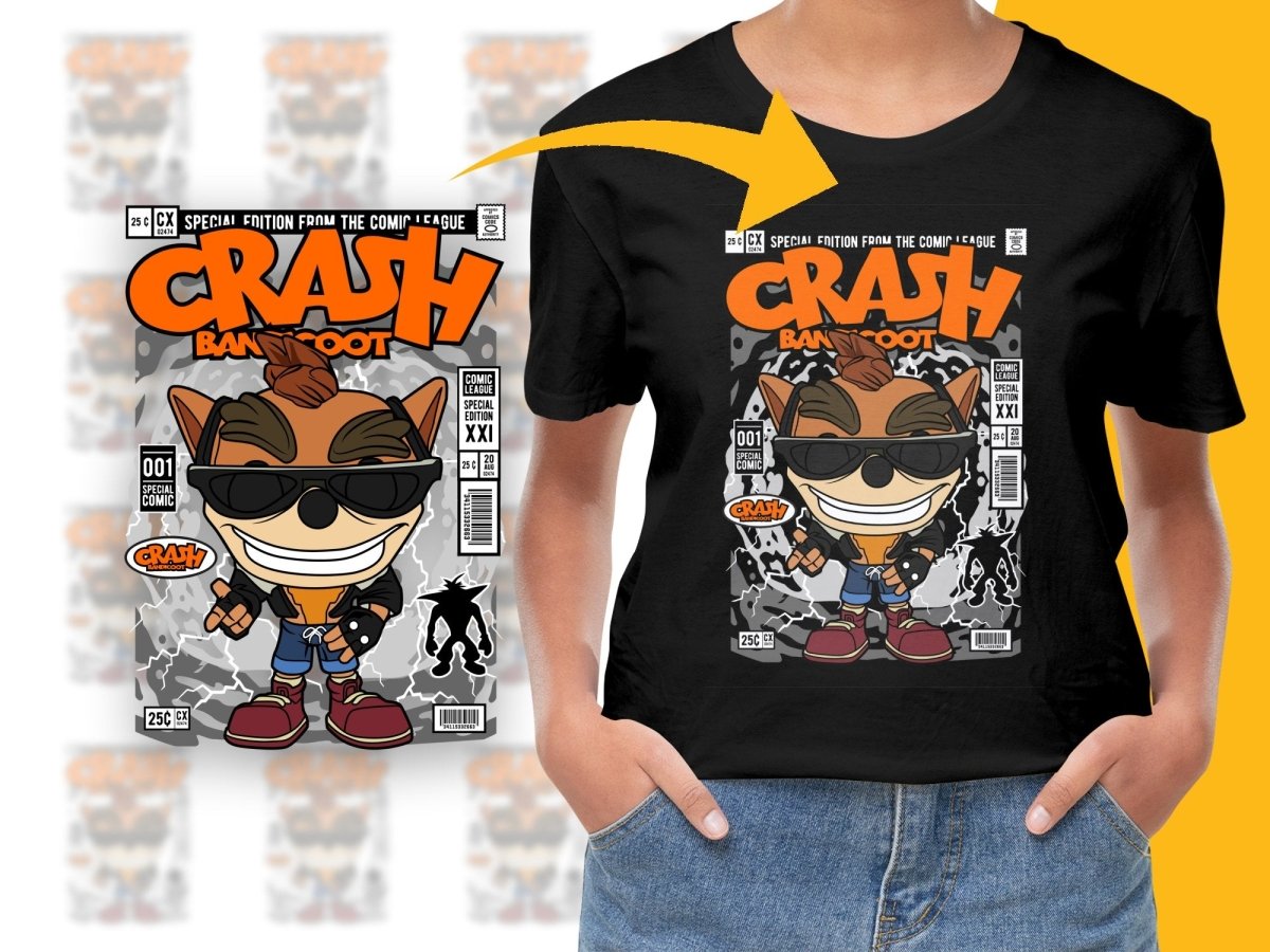 Crash Bandicoot Popculture PNG File - Teepew