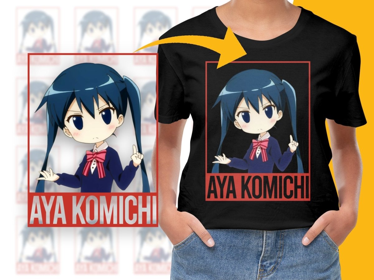 Cute Anime Aya Komichi PNG File Digital - Teepew