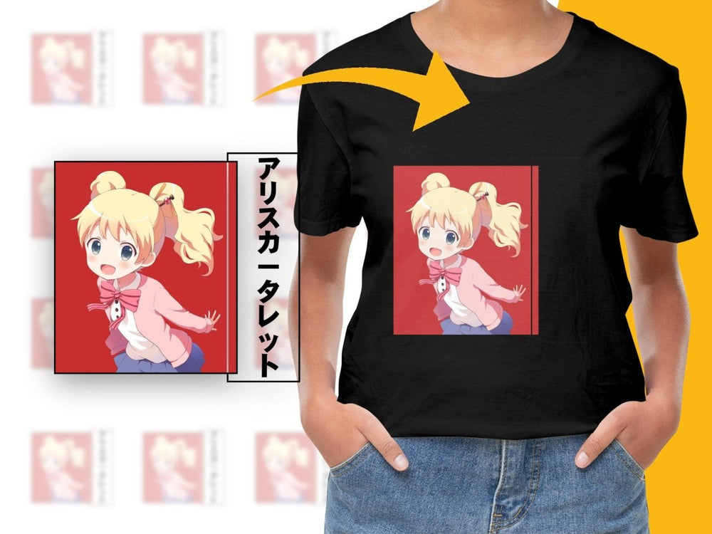Cute Anime Character Arisu Scarlett PNG Digital Download - Teepew