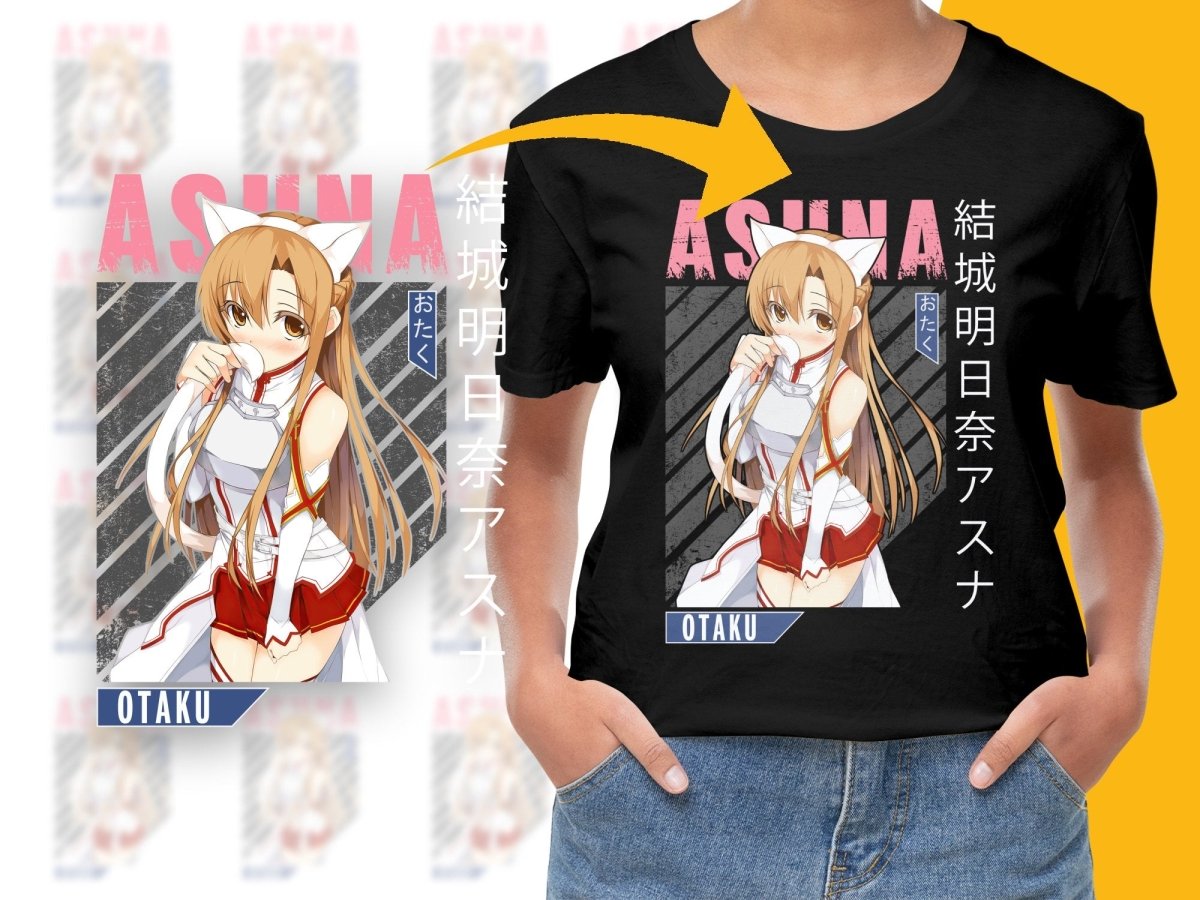 Cute Anime Character Asuna PNG File - Teepew