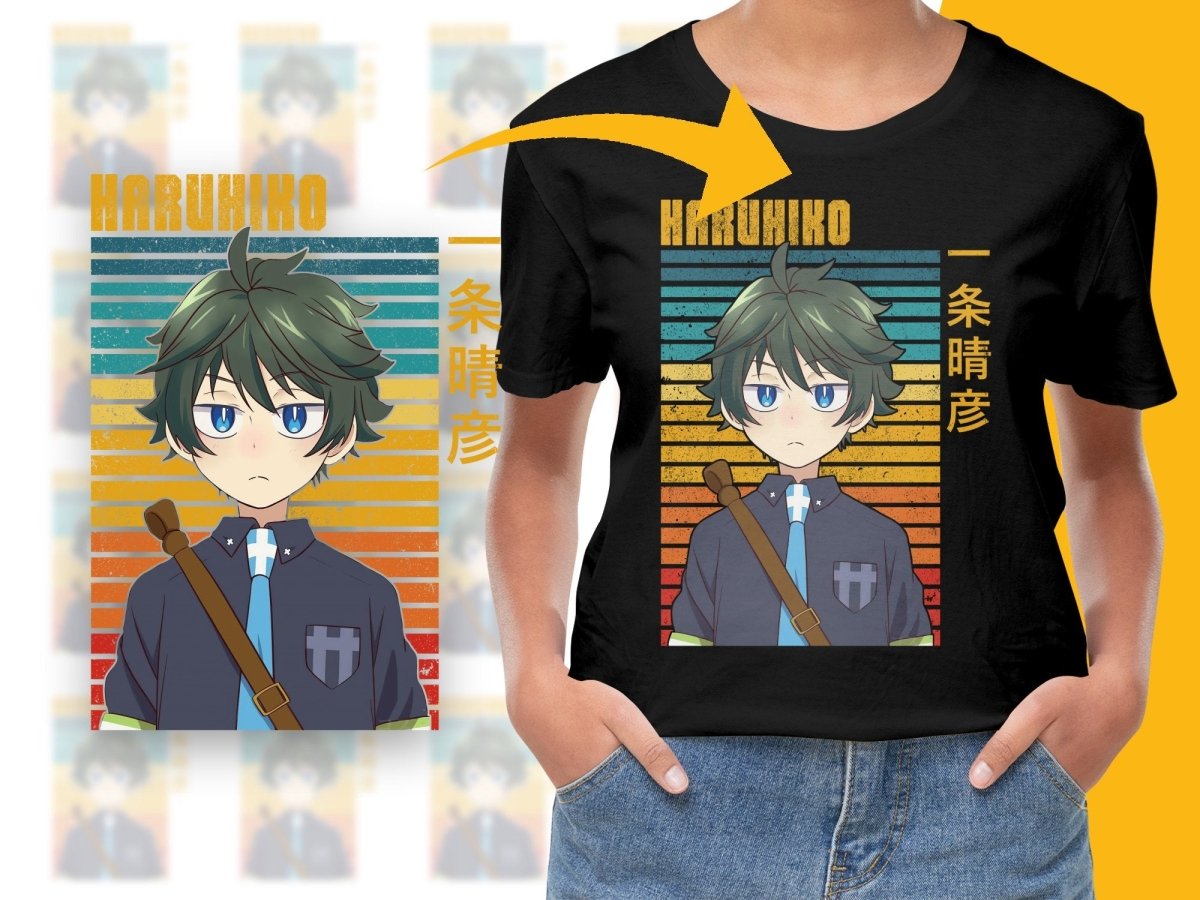 Cute Anime Character Haruhiko PNG Digital Download - Teepew