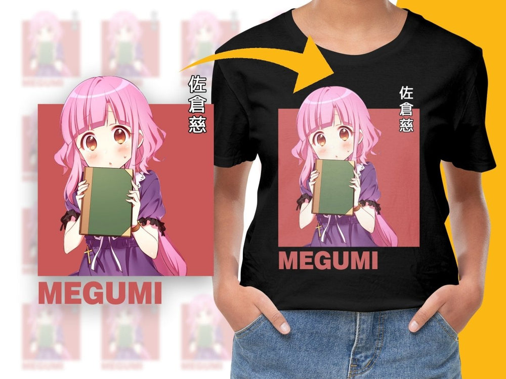 Cute Anime Character Megumi PNG File - Teepew