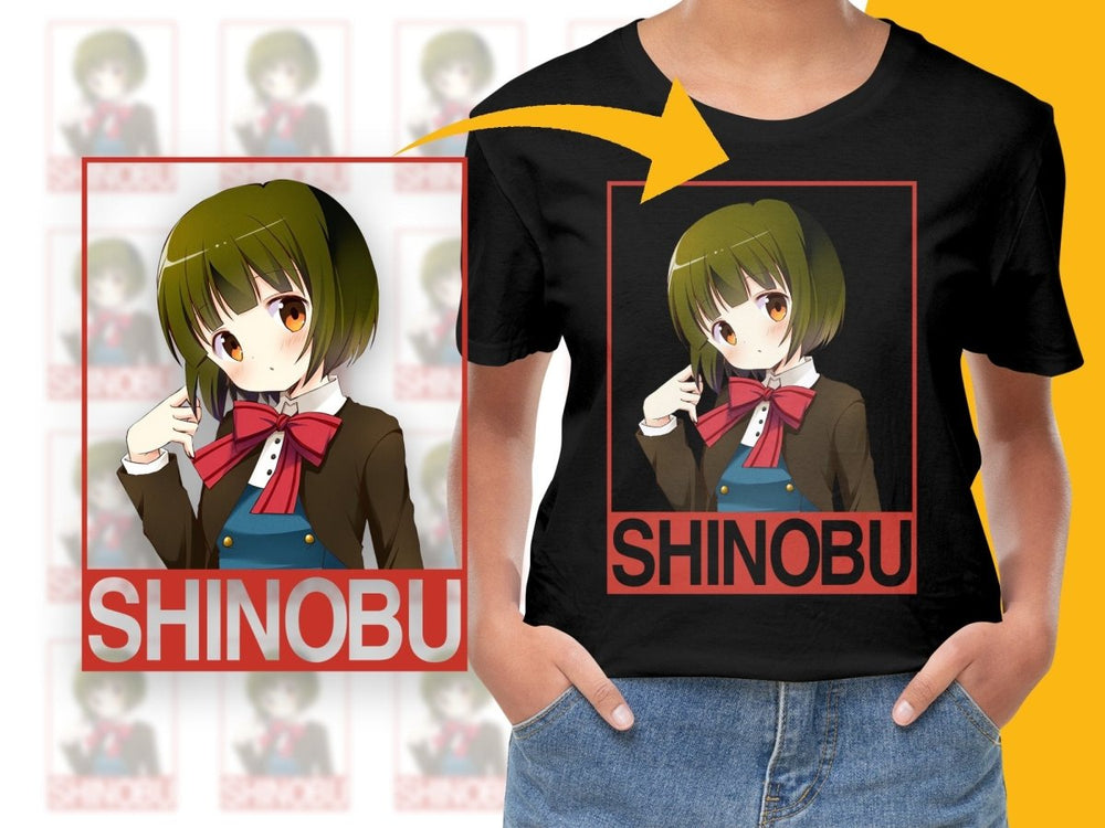 Cute Anime Character Shinobu PNG File - Teepew