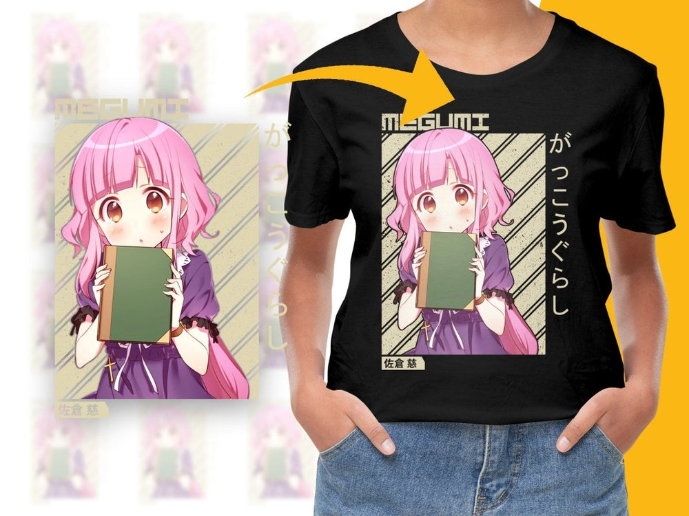 Cute Anime Girl Holding Book PNG File - Teepew