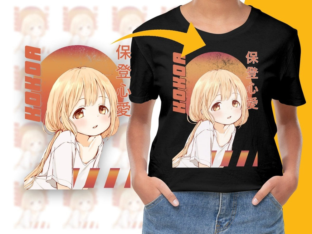 Cute Anime Girl Kokoa Digital Download 300 DPI Digital - Teepew