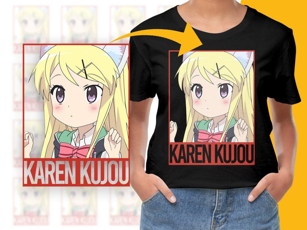 Cute Anime Karen Kujo PNG File - Teepew