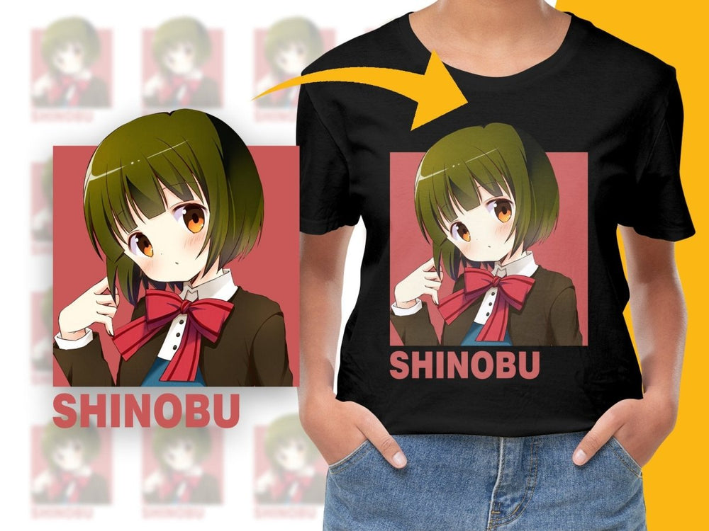 Cute Anime Shinobu Character PNG File - Teepew