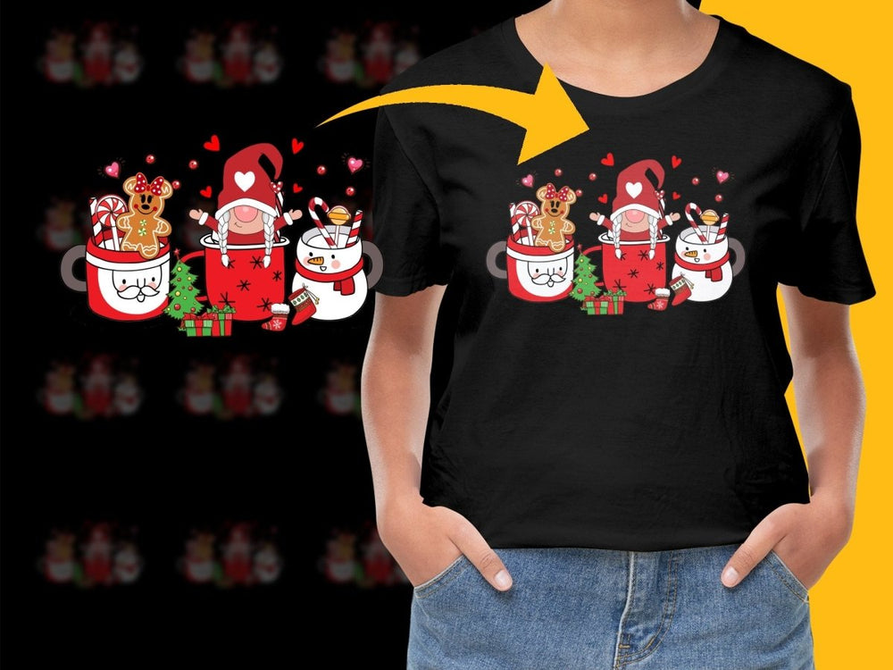 Cute Christmas Character Gnome Graphic PNG File - Teepew
