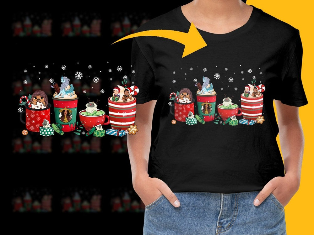 Cute Christmas PNG File for Festive Hot Chocolate Lovers - Teepew