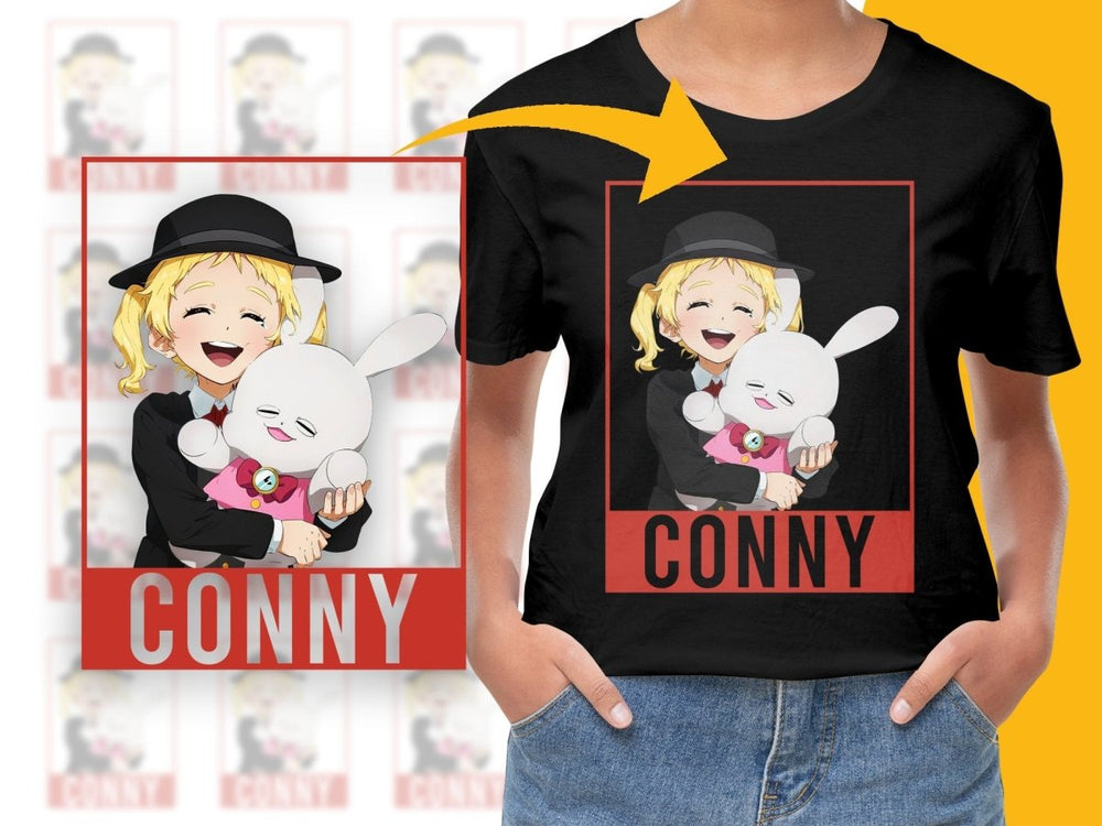 Cute Conny with Plush Bunny Anime Character PNG Digital - Teepew