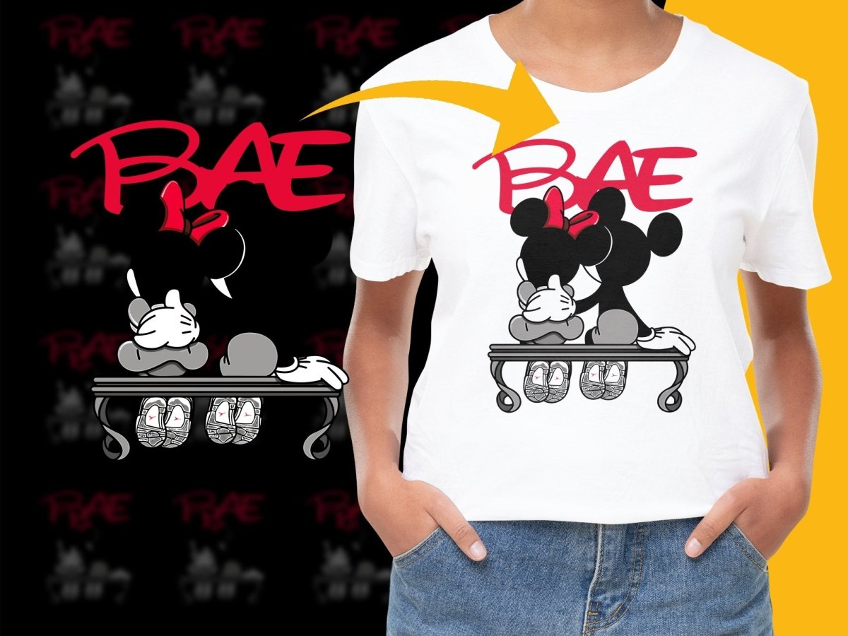 Cute Couple Silhouette Embrace BAE Bench Sitting PNG File - Teepew