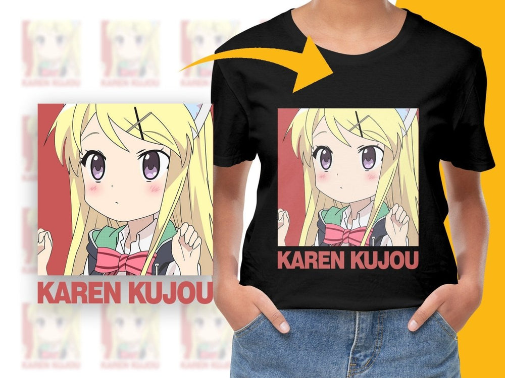 Cute Karen Kujou Anime Character PNG File - Teepew