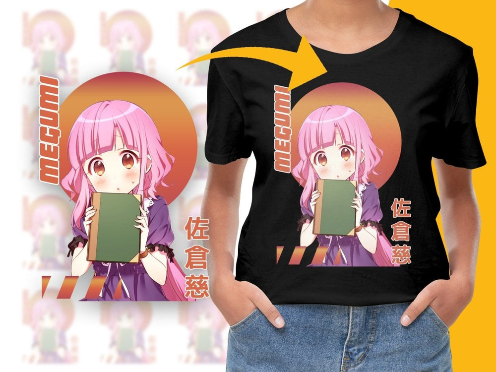 Cute Megumi Anime Character PNG File - Teepew