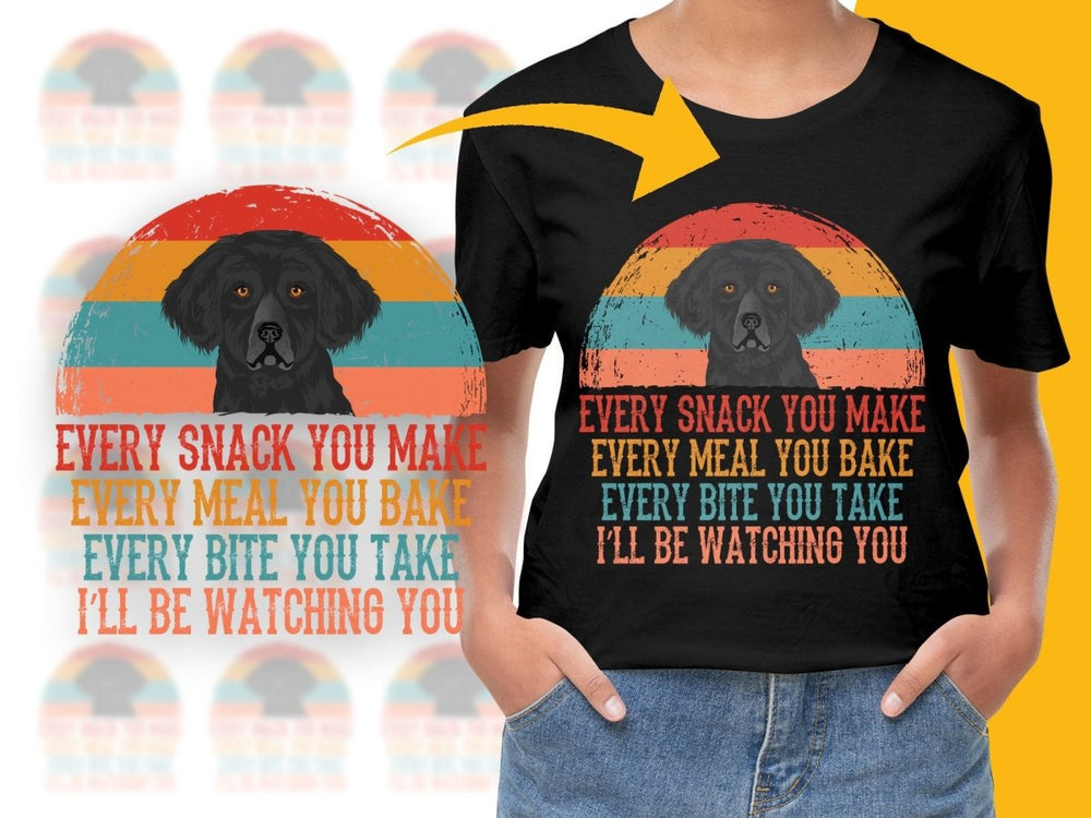 Cute Newfoundland Dog Every Snack You Make PNG File - Teepew