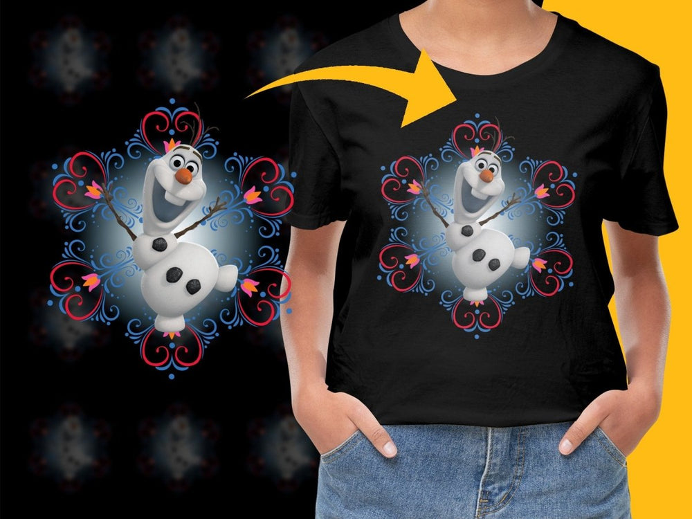 Cute Olaf Character Christmas Themed PNG File - Teepew