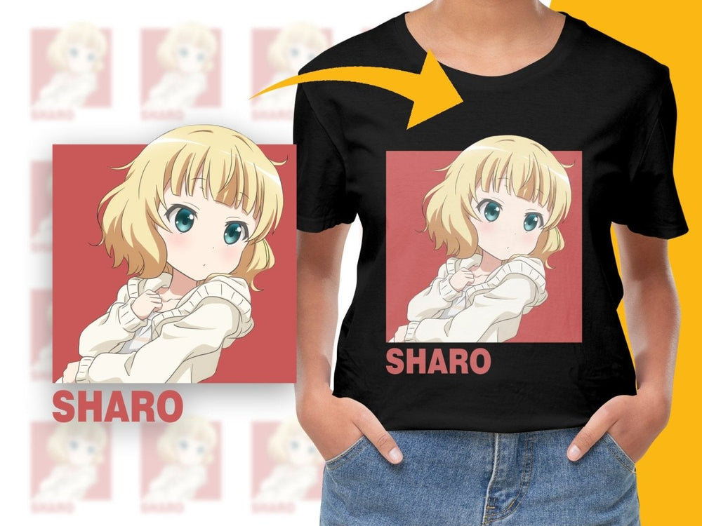 Cute Sharo Anime Character PNG File - Teepew