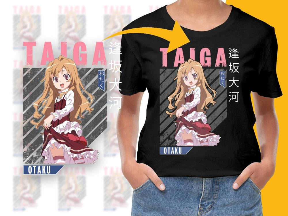 Cute Taiga Otaku Anime Character PNG Digital download - Teepew