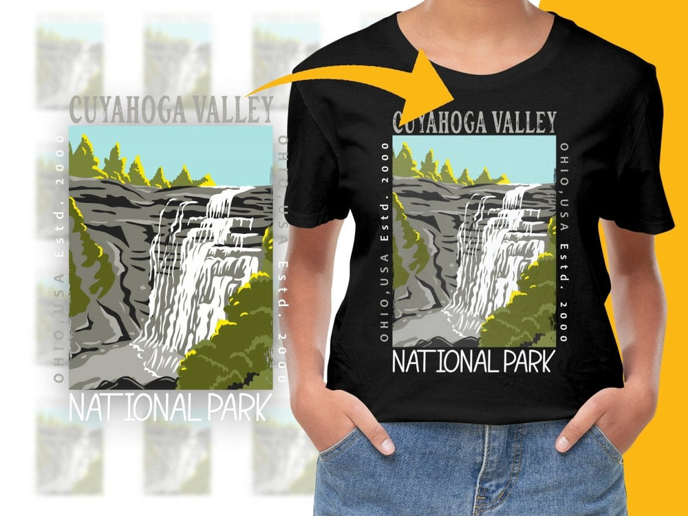 Cuyahoga Valley National Park Ohio USA Estd 2000 PNG File - Teepew