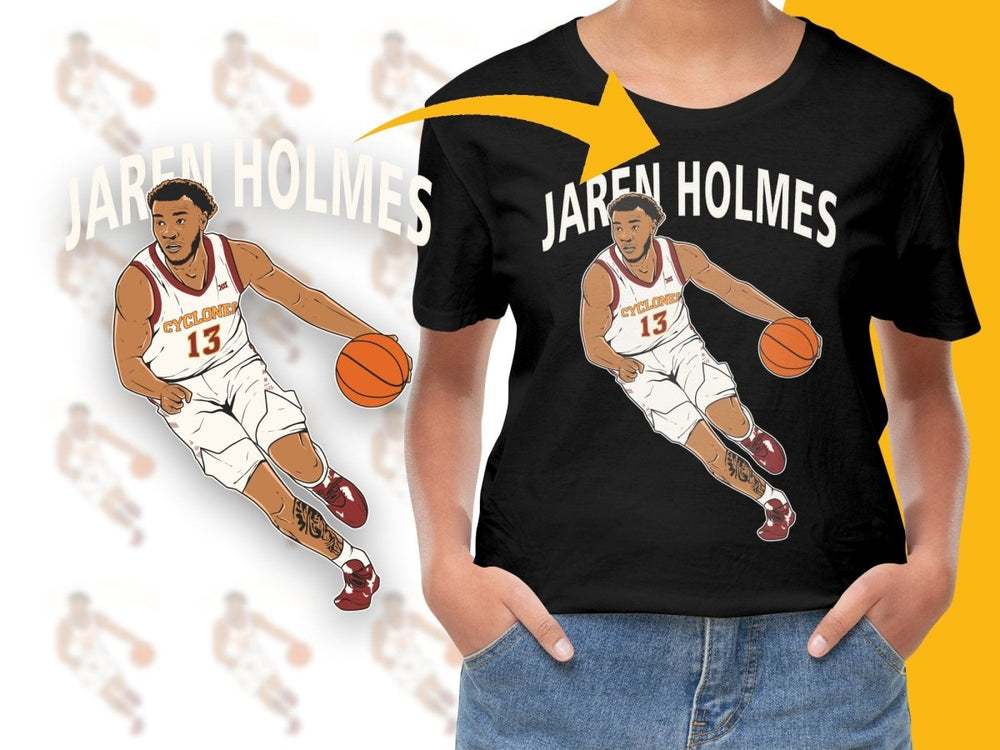 Cyclones Player Jaren Holmes Number 13 Sports PNG File - Teepew