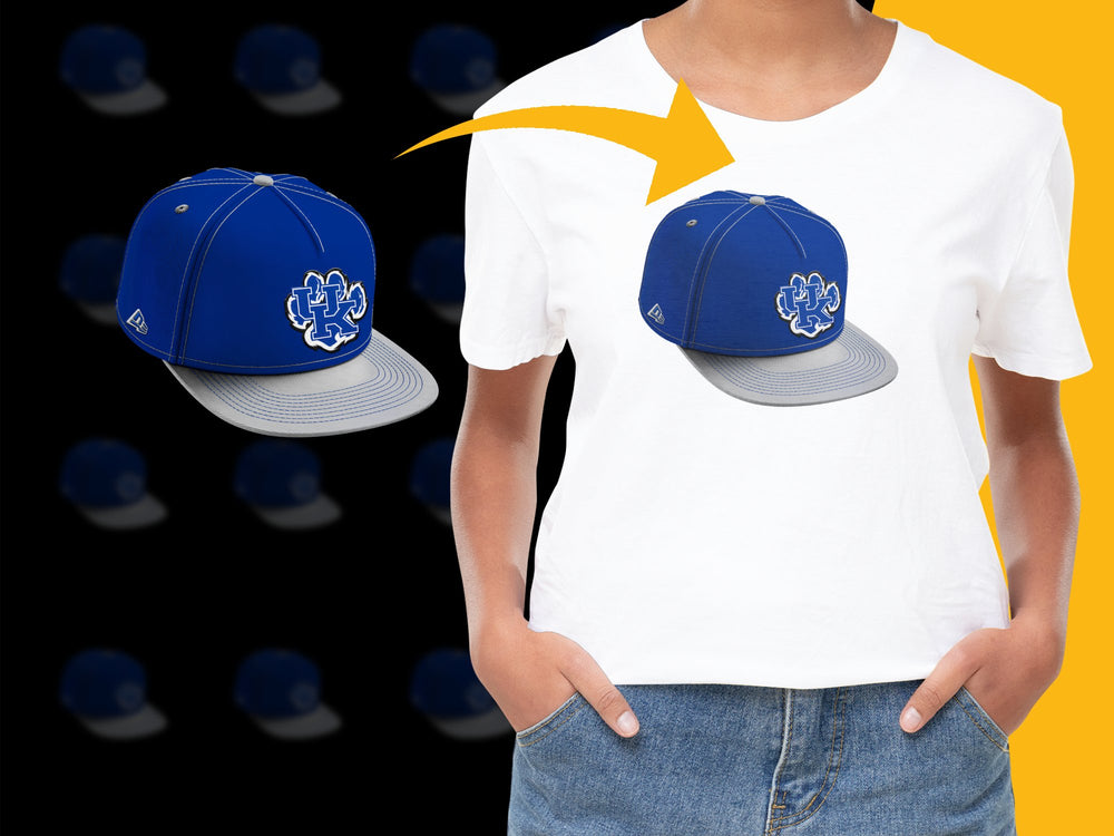 Stylish Blue and Grey Snapback Cap, Trendy Sports Hat, Casual Unisex Baseball Cap for Everyday Wear