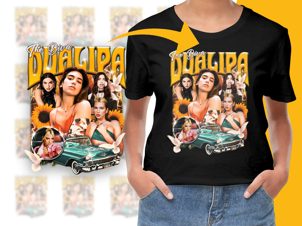 Vintage Graphic Tee, Retro Style Custom Print T-Shirt, Casual Fashion Top, Unique Gift Idea