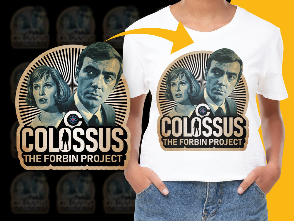 Vintage Colossus The Forbin Project T-Shirt, Retro Sci-Fi Movie Tee, Unisex Graphic Shirt