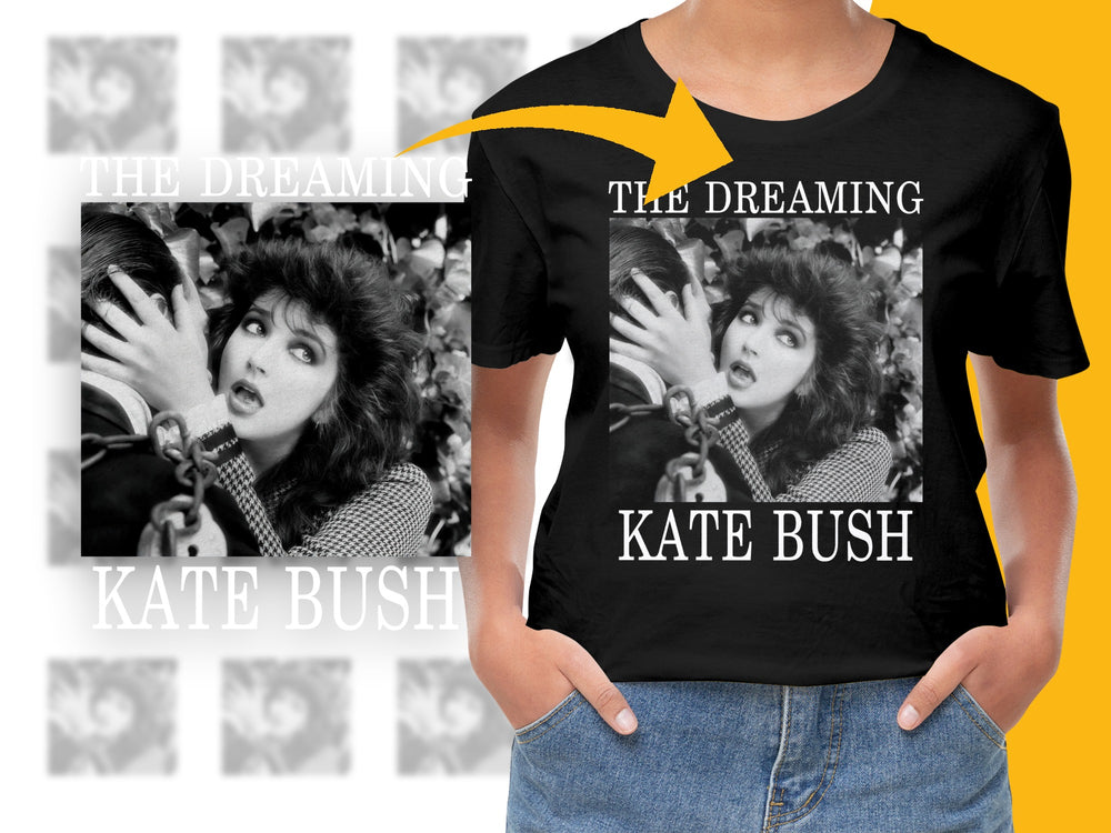 Kate Bush The Dreaming Album Cover T-Shirt, Vintage 80s Music Tee, Classic Pop Icon Fashion Top