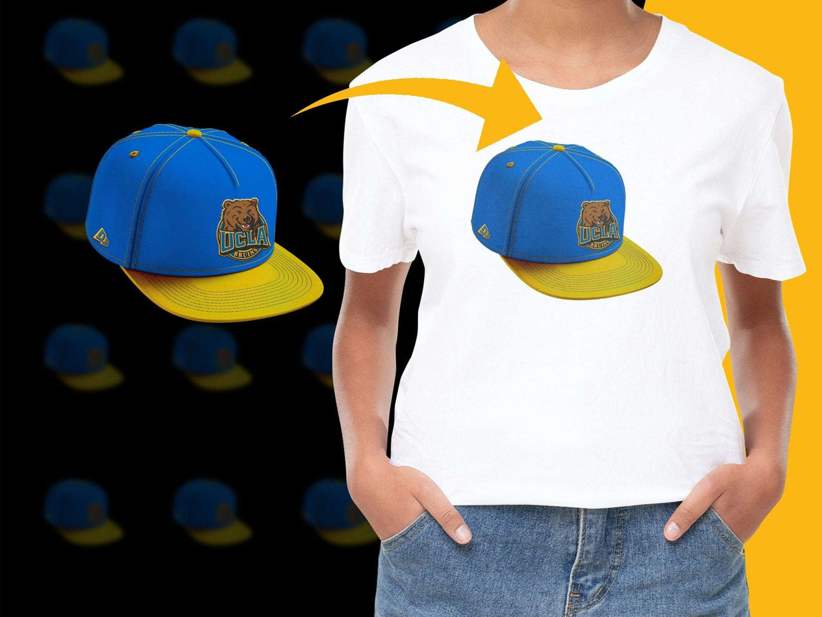 UCLA Bruins Blue and Yellow Baseball Cap, College Team Sports Hat, Unisex Adjustable Cap
