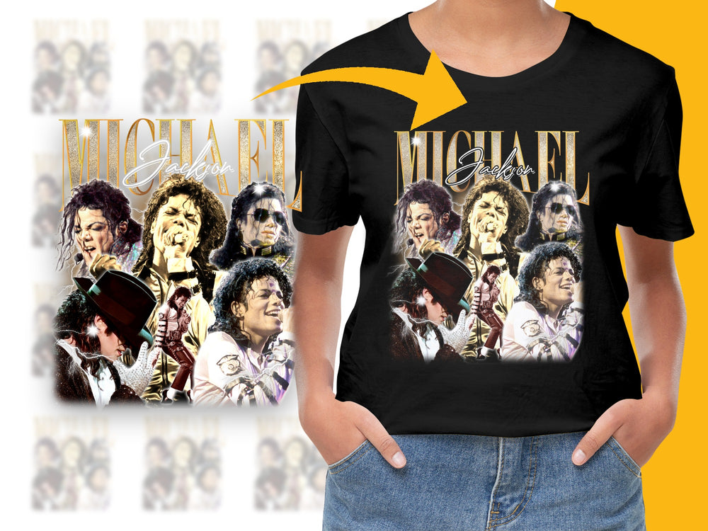 Michael Jackson Vintage T-Shirt, Classic Pop Icon Tee, Retro Music Legend Shirt, Unisex Graphic Tee