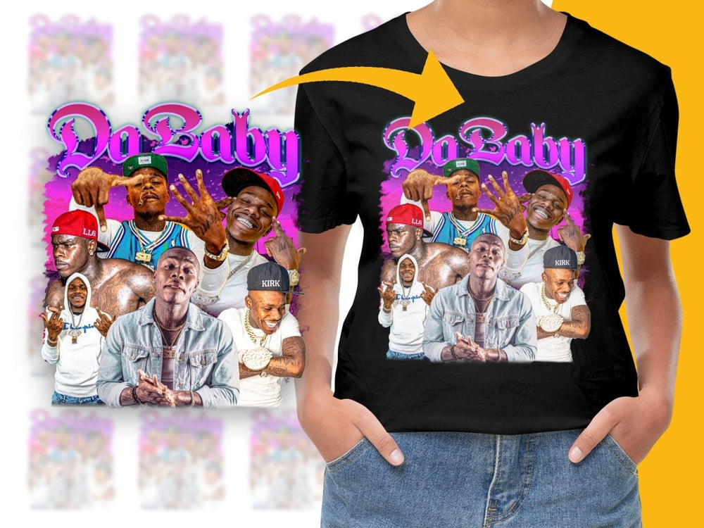 DaBaby Bootleg Graphic Collection PNG File - Teepew