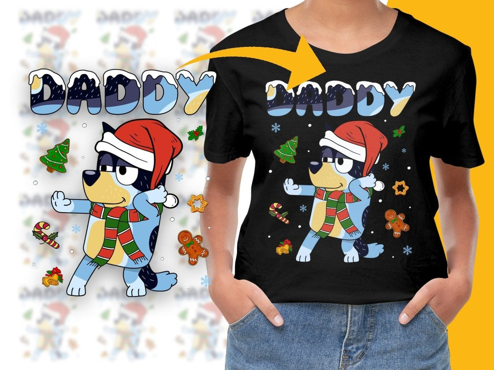 Daddy Christmas Character PNG File - Teepew