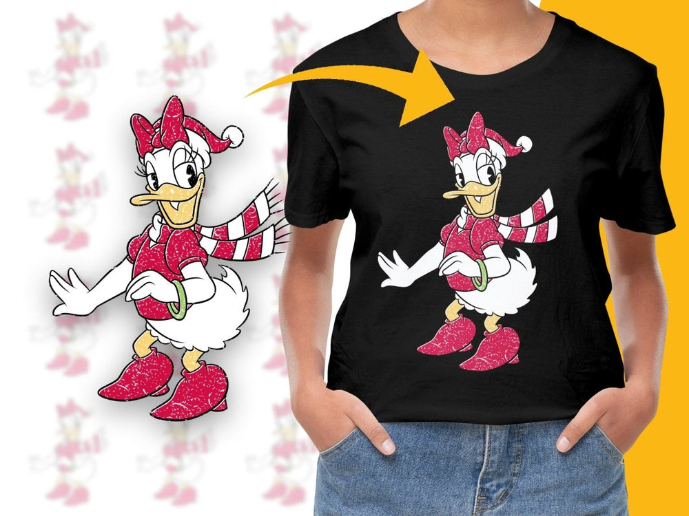Daisy Duck Christmas PNG File - Teepew