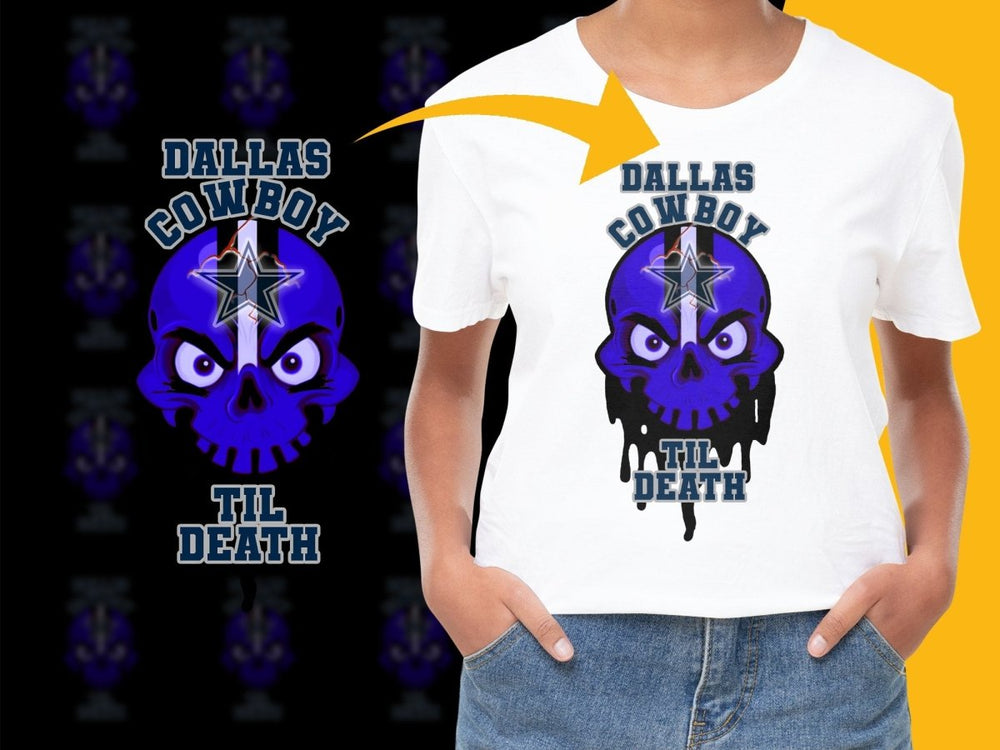 Dallas Cowboy Til Death Graphic PNG File - Teepew