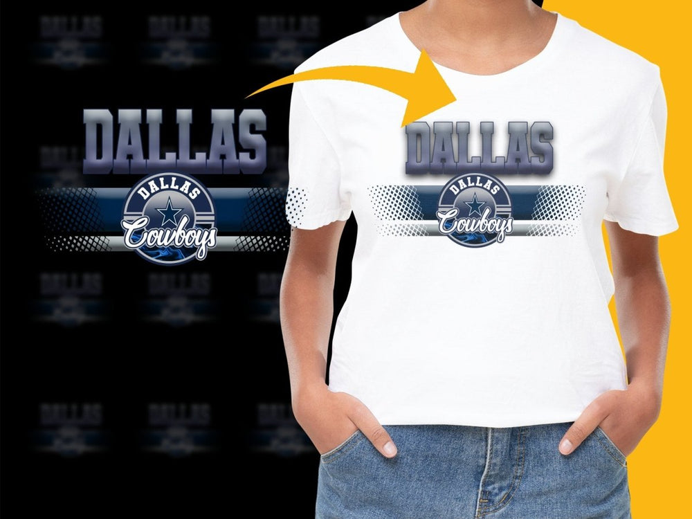 Dallas Cowboys Bold Design Supporters PNG File - Teepew