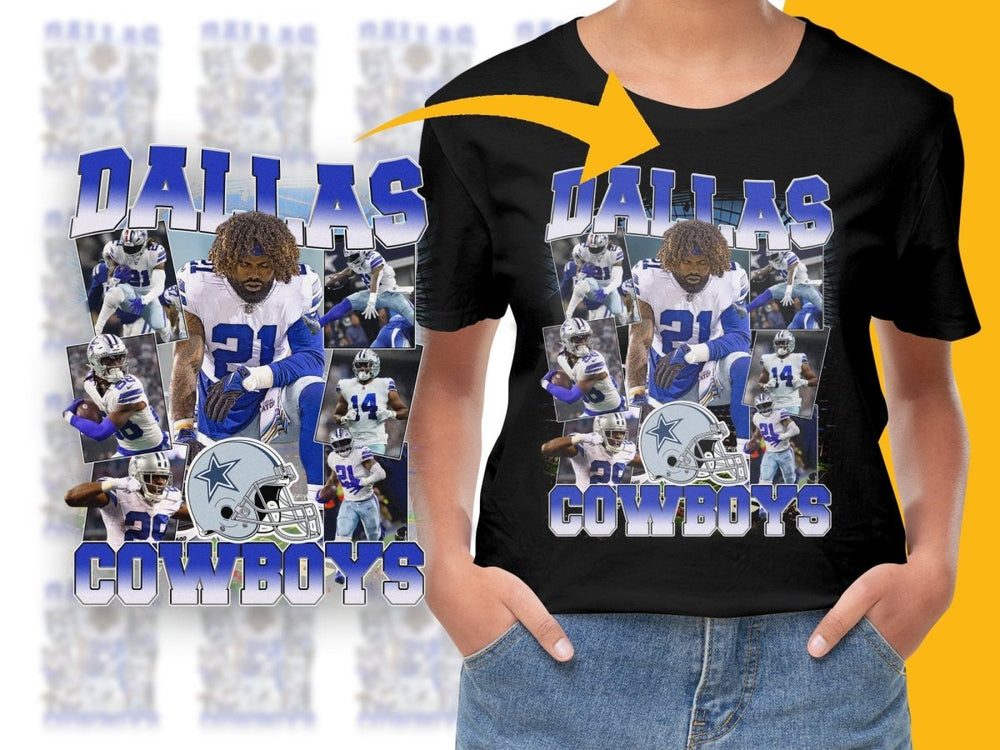Dallas Cowboys Bootleg Design Bootleg PNG File - Teepew