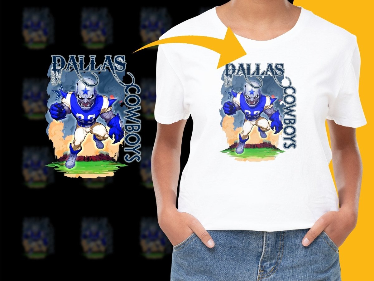 Dallas Cowboys Fierce Competitor Graphic PNG File - Teepew