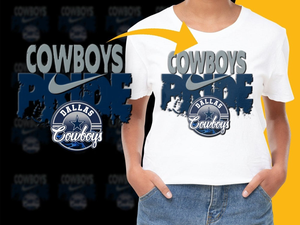 Dallas Cowboys Pride Nike Graphic PNG File - Teepew