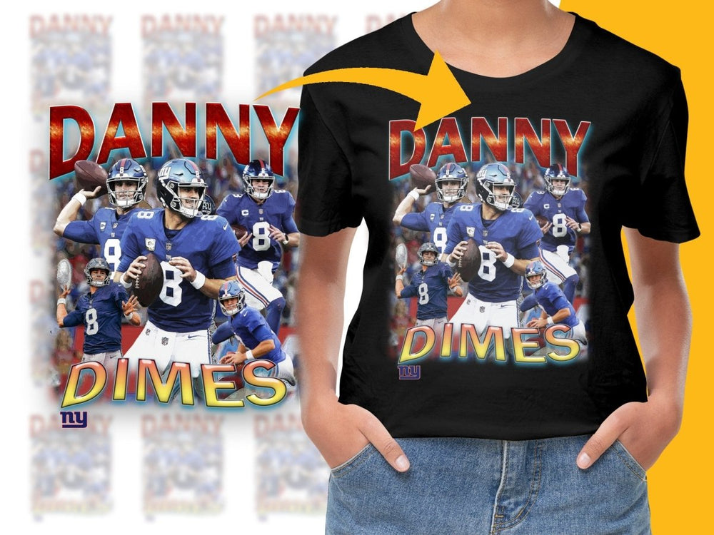 Danny Dimes Football Quarterback Graphic PNG File - Teepew