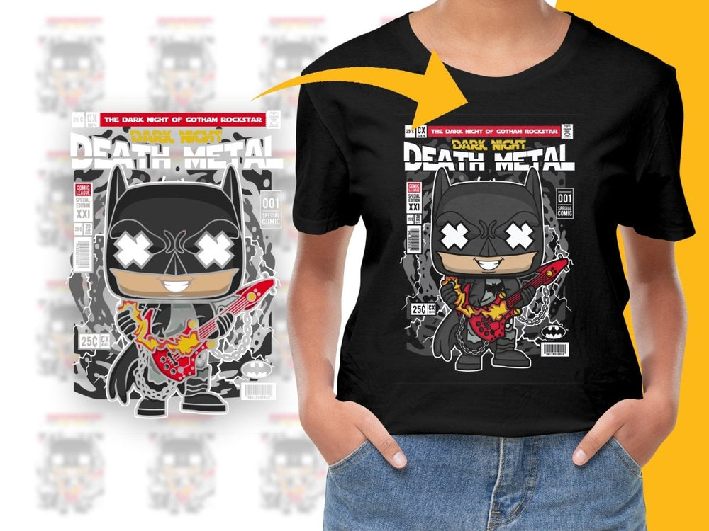 Dark Night Death Metal Popculture PNG File - Teepew