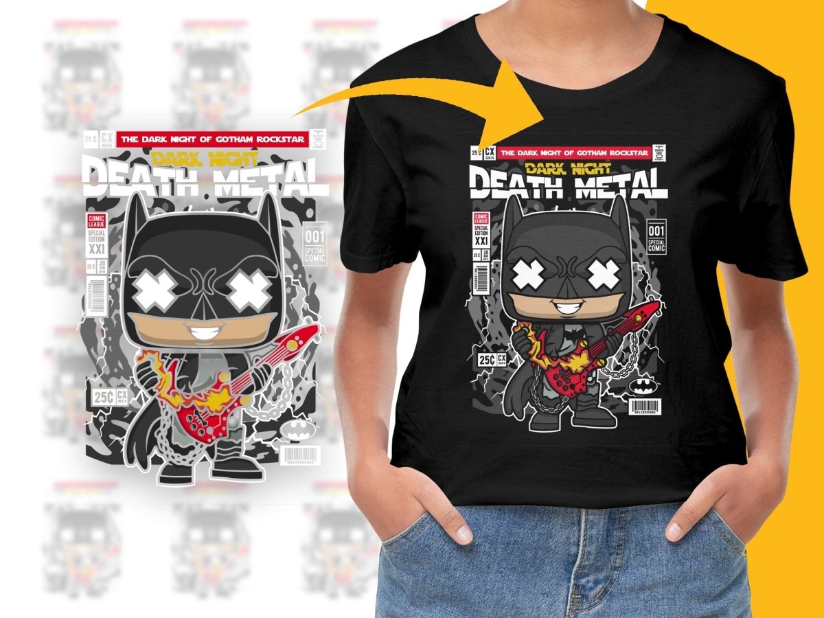 Dark Night Death Metal Popculture PNG File - Teepew