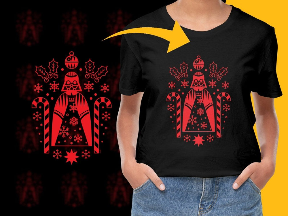 Darth Vader Christmas Themed Graphic PNG File - Teepew