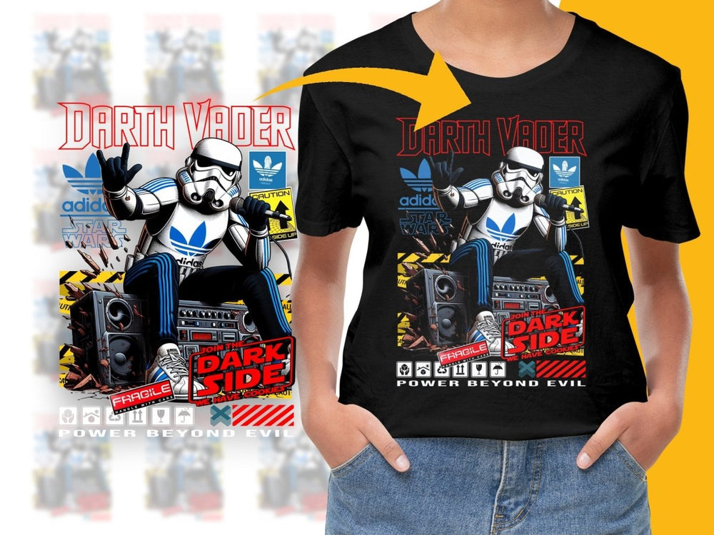 Darth Vader Join The Dark Side Sport Brand PNG File - Teepew